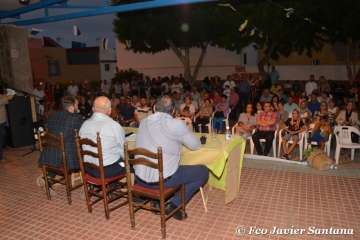Emotivo pregón de 'Siso' en el inicio de las fiestas de La Viña (Foto Francisco Javier Santana)